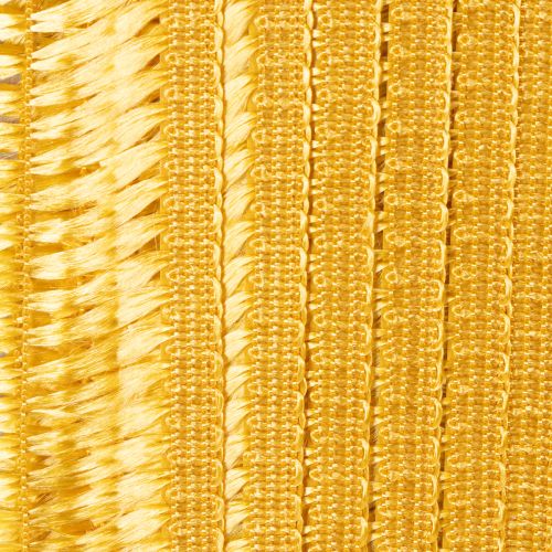 Selbstklebendes Quastenband mit Fransen 40mm x 25m Gold aus Acetat-Viskose | Floristik24.at