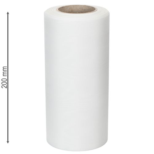 Kranzband Weiß 200mm x 25m Rolle Acetat Trauerfloristik Dekoration | Floristik24.at