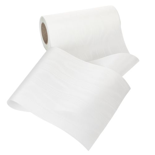 Kranzband Weiß 200mm x 25m Rolle Acetat Trauerfloristik Dekoration | Floristik24.at