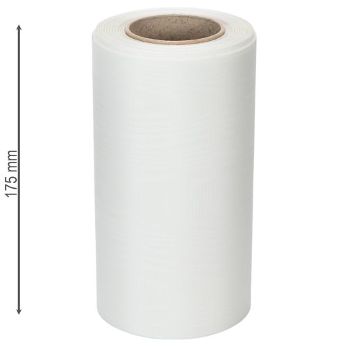 Acetatband Weiß 175mm x 25m Trauerfloristik Kranzband | Floristik24.at