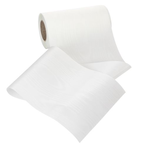 Acetatband Weiß 175mm x 25m Trauerfloristik Kranzband | Floristik24.at