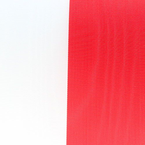 Artikel Kranzbänder Moiré Weiß-Rot 125 mm