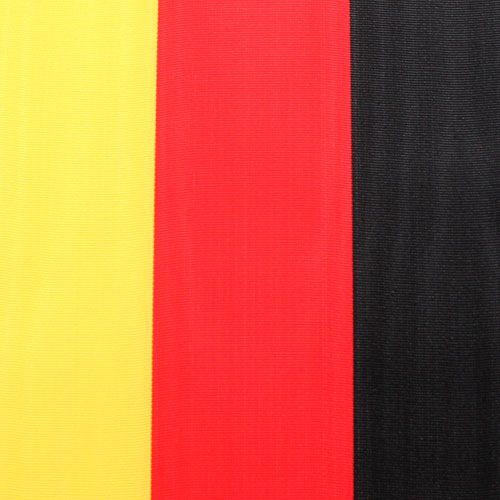 Floristik24 Kranzbänder Moiré schwarz-rot-gold 75 mm