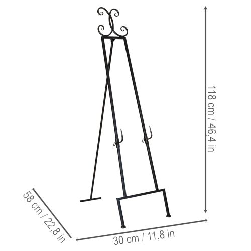 Artikel Kranzhalter dekorativ mit stabiler Basis perfekt als vielseitiges Accessoire 118cm