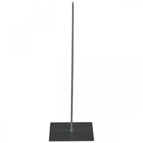 Floristik24 Kranzhalter Schwarz Metall Kranzständer H30cm