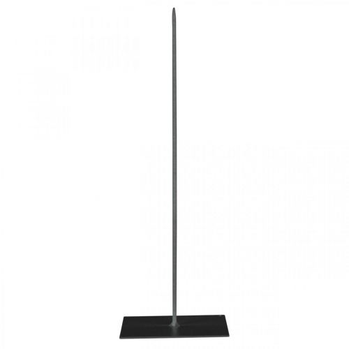 Floristik24 Kranzhalter Schwarz Metall Kranzständer H30cm