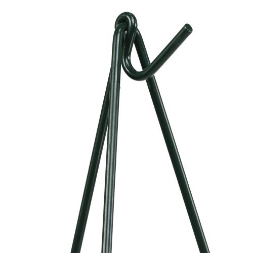 Floristik24 Kranzständer Dunkelgrün lackiert 65,5cm