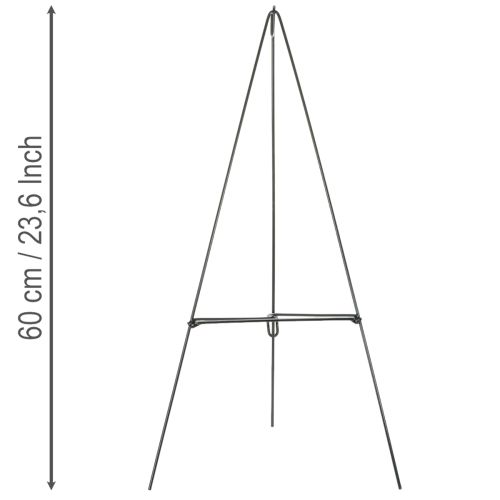 Kranzständer Dunkelgrün – für kleinere Kränze bis 50cm Durchmesser | Floristik24.at