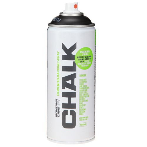 Floristik24 Kreide Spray Schwarz Markierungsspray Montana 400ml