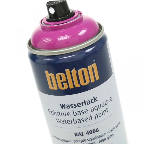Belton free Wasserlack Pink Verkehrspurpur Hochglanz Spray 400ml