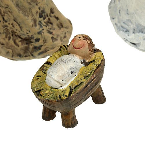 Artikel Krippenfiguren Mix 4cm -11cm 8 St