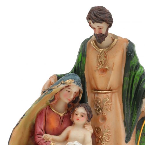 Floristik24 Krippenfiguren Maria, Josef, Jesus 14,5cm