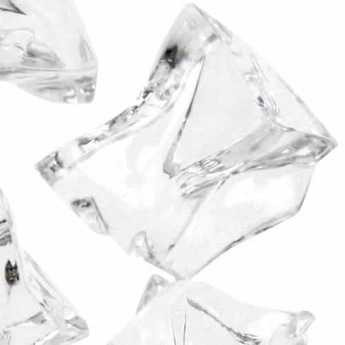 Floristik24 Deko Eiswürfel Klar 3cm - 4cm 500g