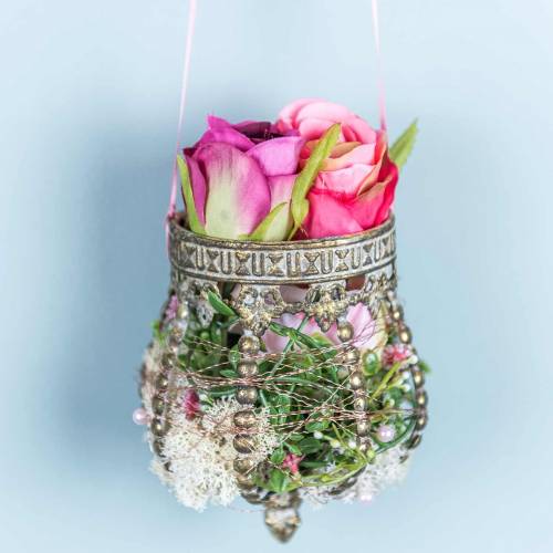 Floristik24 Krone Antik Gold Ø11cm H13cm