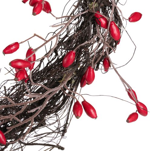 Artikel Künstliche Hagebutten Kranz Deko Herbstkranz Rot Ø50cm