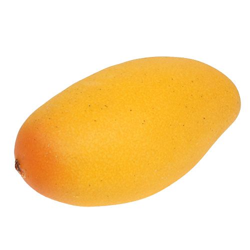 Floristik24 Künstliche Mango Gelb 13cm