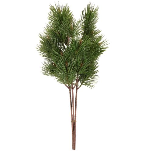 Artikel Künstliche Pinienzweige Weihnachtszweige Grün 53cm 3 St