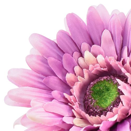 Artikel Künstliche Blumen Gerbera Garten Kunstblumen Lila 47cm