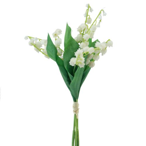 Künstliche Maiglöckchen Wiesenblumen Deko 34cm 3St