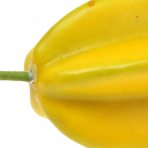 Künstliche Sternfrucht Deko Obst Kunstobst Ø7,5cm 10,5cm