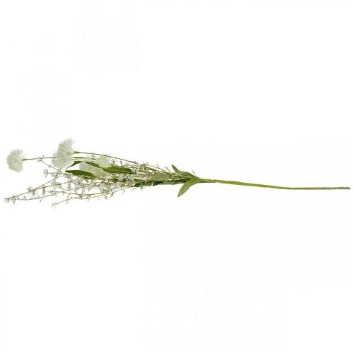 Floristik24 Künstliche Wiesenblume Weiß Seidenblumen-Bukett Kunstblumen