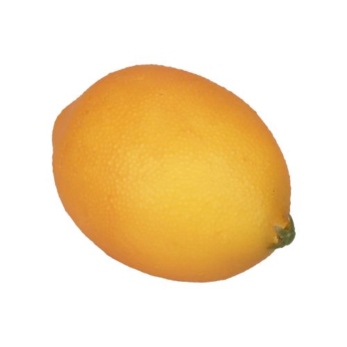 Floristik24 Künstliche Zitrone Deko Lebensmittelattrappen Orange 8,5cm