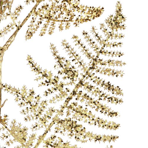Floristik24 Künstlicher Farn Asparagus Spargelfarn Gold 85cm