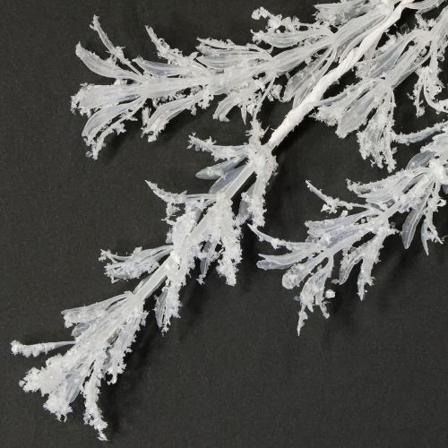 Artikel Künstlicher Winterzweig Deko Frost Winterdeko Weiß 124cm