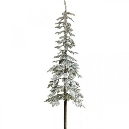 Künstlicher Weihnachtsbaum Slim Beschneit Winterdeko H180cm