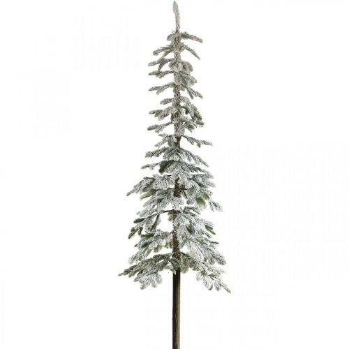 Floristik24 Künstlicher Weihnachtsbaum Slim Beschneit Winterdeko H180cm