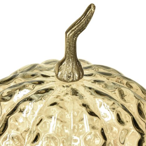 Artikel Kürbis Deko Glas Glaskürbis Tischdeko Herbst Ø14cm H19cm