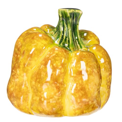 Kürbis-Figuren aus Keramik 10 cm Orange 2er-Set für Herbstdekoration bestellen | Floristik24.at