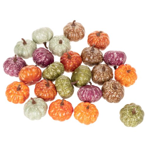 Mini Kürbis Deko Set aus