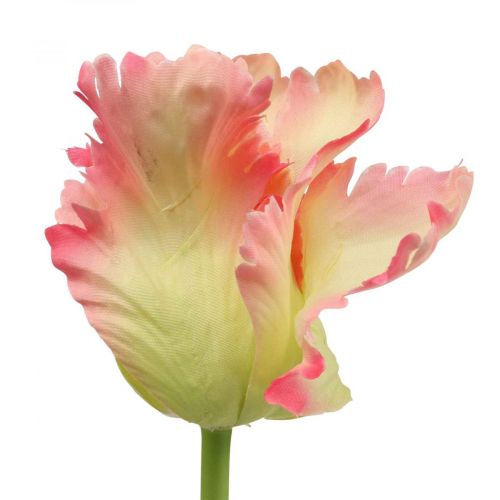 Artikel Kunstblume, Papagei Tulpe Pink, Frühlingsblume 63cm
