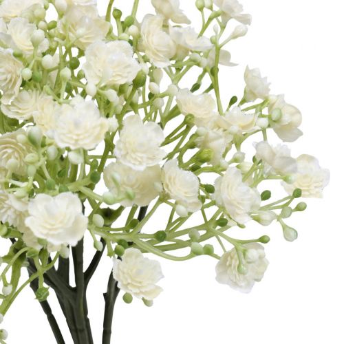 Artikel Schleierkraut Kunstblumen Gipskraut Weiß L30cm 6St im Bund