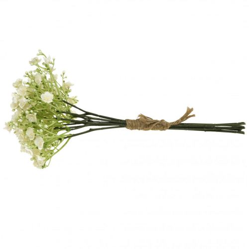 Artikel Schleierkraut Kunstblumen Gipskraut Weiß L30cm 6St im Bund