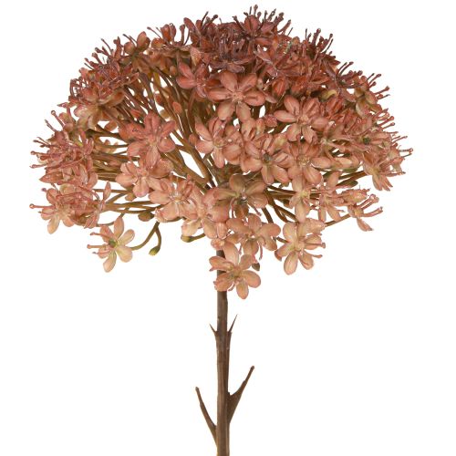 Kunstzweig Herbstdeko Blütenzweig Braun Rot 45cm 2St
