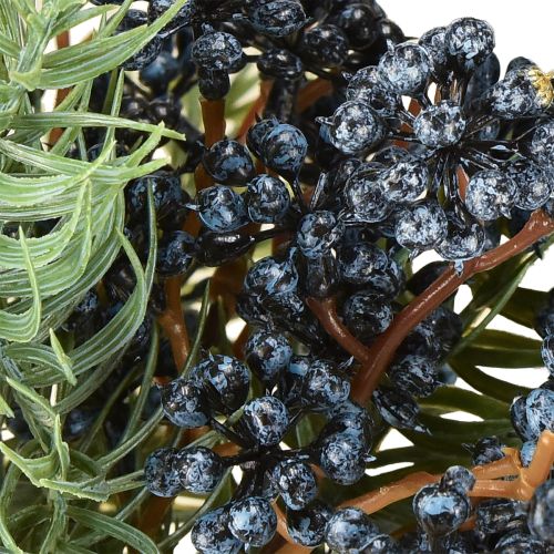 Artikel Kunstzweige Wacholder mit Beeren Nadelzweige 45cm 3 St