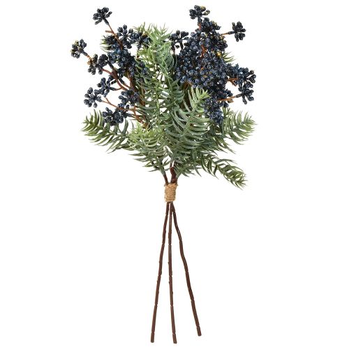 Artikel Kunstzweige Wacholder mit Beeren Nadelzweige 45cm 3 St