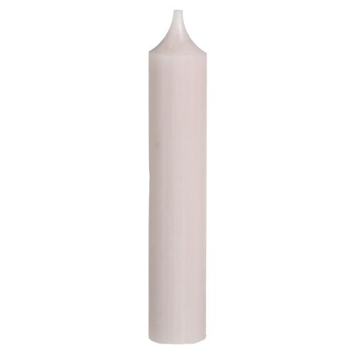 Floristik24 Kurze Stabkerzen Kerzen Farbe Hellrosa 21×110mm 6 St