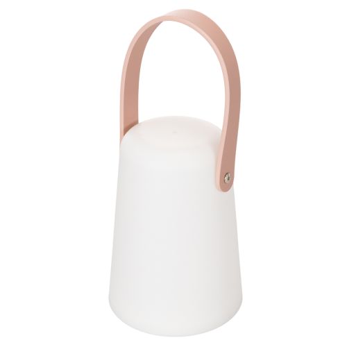 Tragbare LED-Lampe mit Henkel, Kunststoff, 22 cm, warmweiß, 3er-Set | Floristik24.at