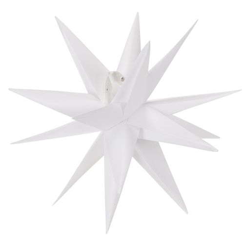 Deko-LED-Stern Kunststoff Warmweiß Outdoor mit Timer 40 cm