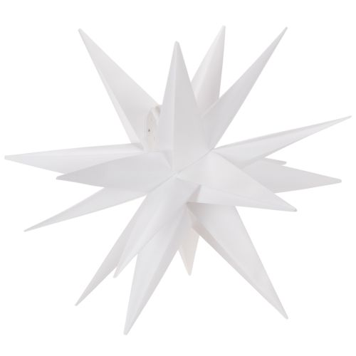LED Weihnachtsstern aus Kunststoff Warmweiß mit Timer 60 cm für Innen- und geschützten Außenbereich bestellen | Floristik24.at