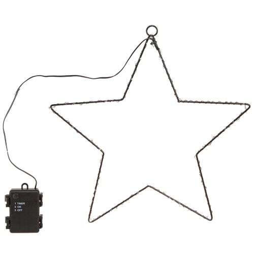 LED Stern zum Hängen Metall 110L Warmweiß Innen Ø35cm