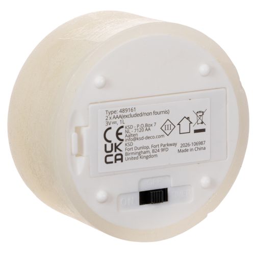 LED-Teelichter Echtwachs