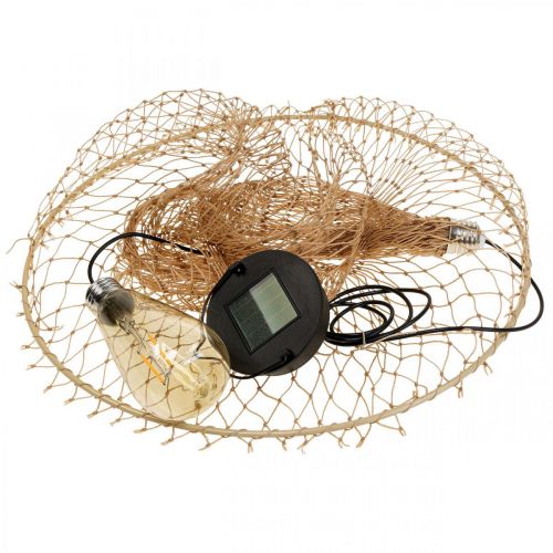 Floristik24 LED Hängelampe Outdoor Solarlampe LED Leuchte Ø36,5cm H60cm