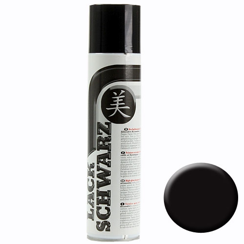 Floristik24 Lack-Spray Schwarz 400ml