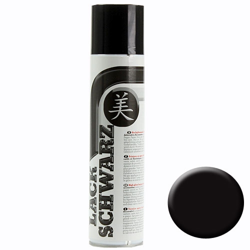 Lack-Spray Schwarz 400ml-059