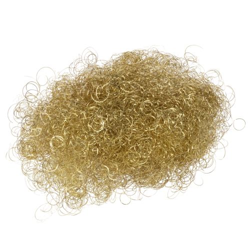 Lametta metallic gelockt gold 50g bestellen | Floristik24.at