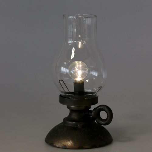 Floristik24 Deko Lampe Vintage  Ø10cm H20cm